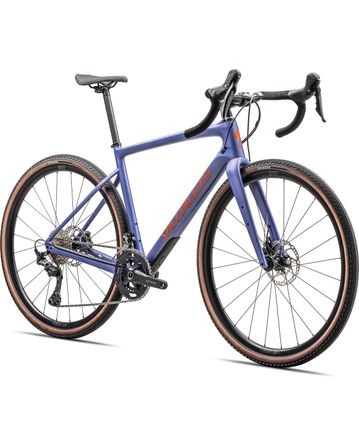 Diverge Sport Carbon Specialized 2024 Satin Purple Indigo Tint/Purple Indigo/Amber Glow