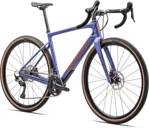 Diverge Sport Carbon Specialized 2024 Satin Purple Indigo Tint/Purple Indigo/Amber Glow