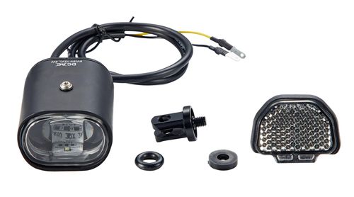 LGT Front Lezyne Hecto E65 210 Lumens/12V STVZO Stem Mounted w/Faston Connectors