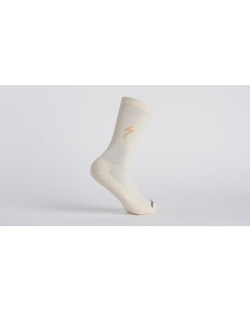 Techno MTB Lange Socken Specialized Birch White