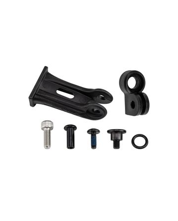 LGT Sub Lezyne Front Light Fork Crown Mount For Suntour Mobie Forks Plastic W/bolt