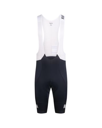 Rapha Mens Pro Team Training Bib Shorts Dark Navy/White