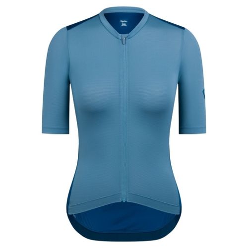 Rapha Womens Pro Team Training Jersey Dusted Blue/Jewelled Blue