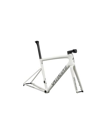 Tarmac SL8 Rennrad Rahmen Specialized 2025 Gloss Dune White/Black Pearl Over Ashen