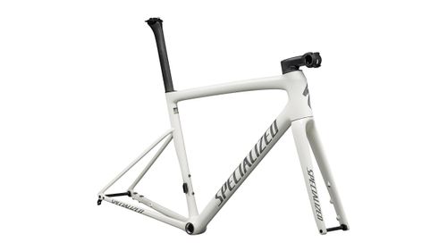 Tarmac SL8 Frameset Specialized 2025 Gloss Dune White/Black Pearl Over Ashen