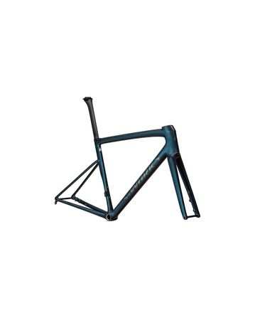 S-Works Tarmac SL8 Rennrad Rahmen Specialized 2025 Gloss Red To Black Pearl Over Deep Lake Metallic/Satin Metallic Obsidian