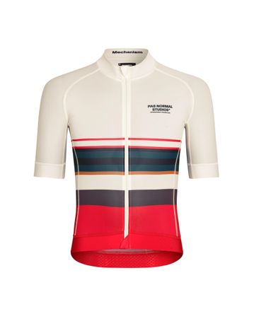 Pas Normal Studios Mechanism Late Drop Short Jersey Man Off White