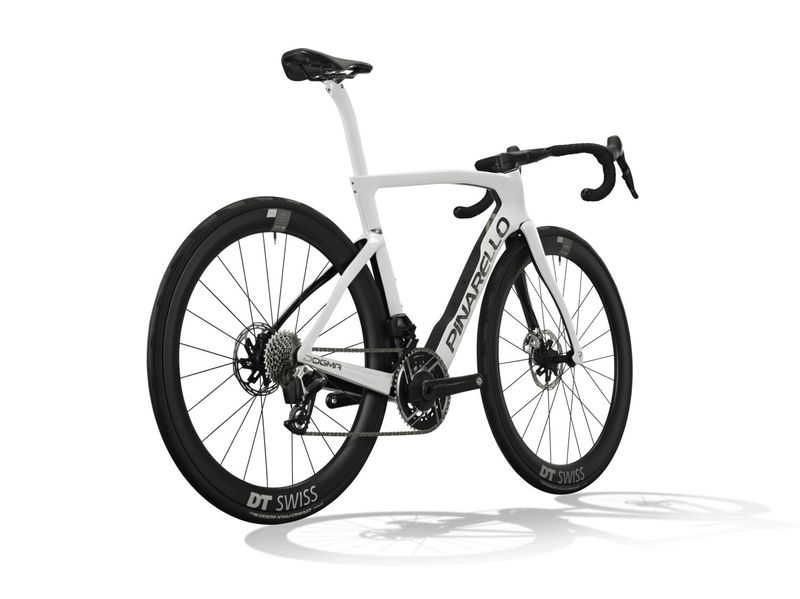 New Pinarello Dogma F G113-Edge Crystal White Red eTap AXS