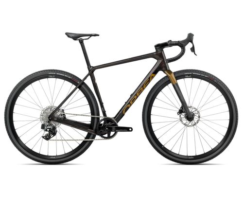 Orbea Terra M31eteam 1x 2025 Cosmic Carbon View/Metallic Olive Green Gloss