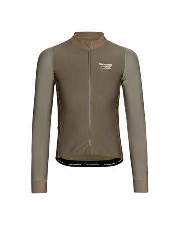 Pas Normal Studios Mechanism Thermal Long Sleeve Jersey Man Earth/Dark Stone