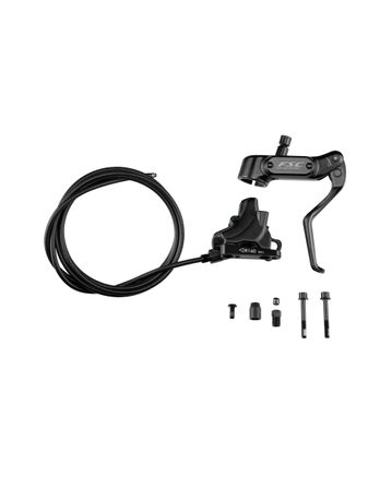 BRK Tektro Tkd-123 Rear Disc Hydraulic 1700mm Hose 2-Piston Flat Mount Caliper W/Flow-Set Control Lever