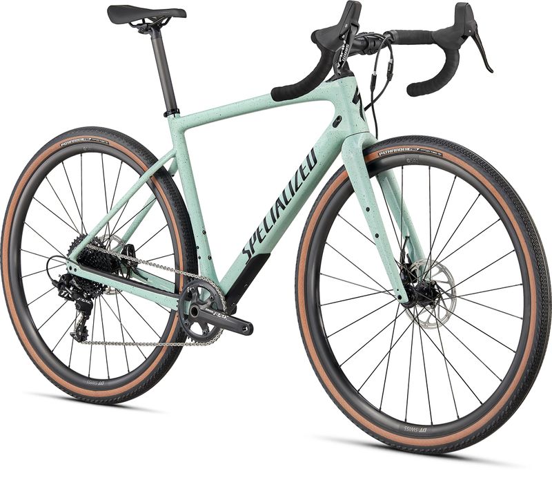 Test Bike Diverge Sport Carbone Specialized 2022 Gloss CA Blanc