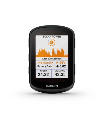 GPS Radfahren Garmin Edge 840 Solar Schwarz