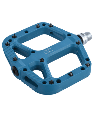 OXC Loam 20 Nylon Flat Pedals Blue