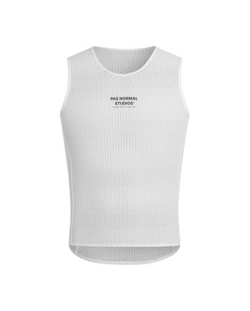 Pas Normal Studios Mechanism Pro Sleeveless Base Layer Men White
