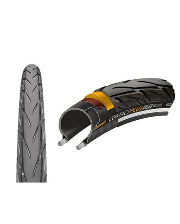 Contact Plus City Continental Tire 26 Rigid Black Reflective
