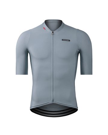 Alde Metalic Short Sleeve Jersey Etxeondo Man Gris Perla