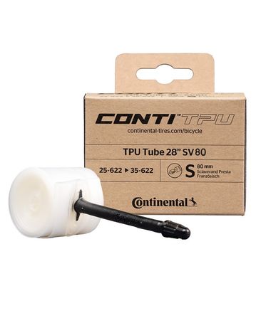 Schlauch Continental Tpu 28" 700X25-35 Presta-Ventil 80mm