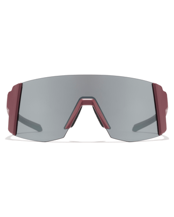 Hawkers Lynx S Transparent Red Matte Grey/Smoked Grey Sunglasses