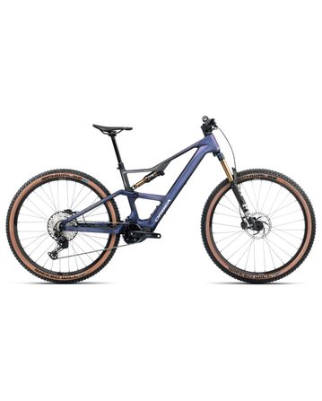 Orbea Rise Sl M10 420w 2025 Tanzanite Carbon View/Carbon Raw Matt