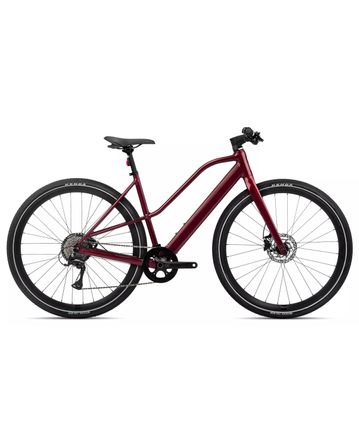 Orbea Vibe Mid H30 2024 Metallic Burgundy Red Gloss
