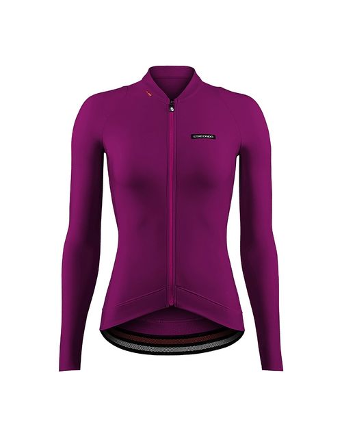 Etxeondo Alda Thermo Bi Thermal Jersey Bordeaux