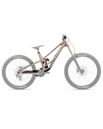 Orbea Rahmensatz Rallon 450 DH 2026 Nickel Matt/Nickel Chrome Gloss