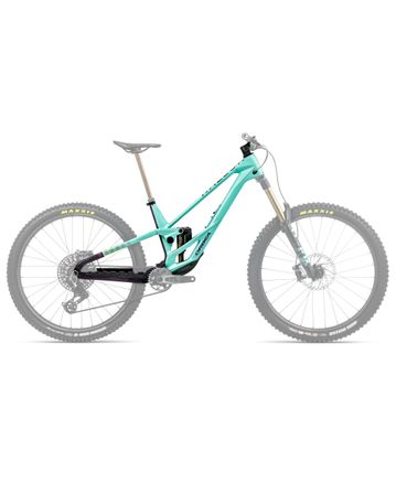 Orbea Frame Rallon 450 Enduro 2026 Aloha Green/Fantasy Purple Carbon View Gloss