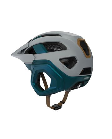 Casco Mtb Trek Blaze Wavecel Gravel/Dark Aquatic
