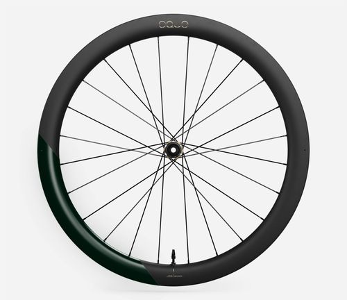 Oquo Rear Wheel Gravel RP50LTD Shimano MS Metallic Dark Green