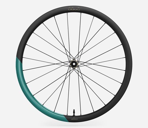 Oquo Rear Wheel Gravel RP35LTD Shimano HG Metallic Jade
