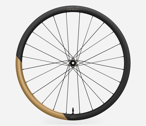 Oquo Rear Wheel Gravel RP35LTD Shimano HG Metallic Golden Sand