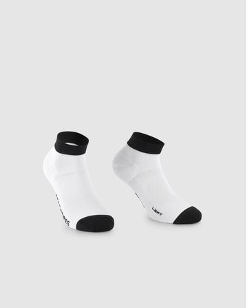 Assos RS Socks Superligeros Bajos White Series