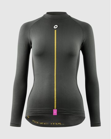 Assos Women'S Spring Fall LS Skin Layer P1 Anthracite Grey