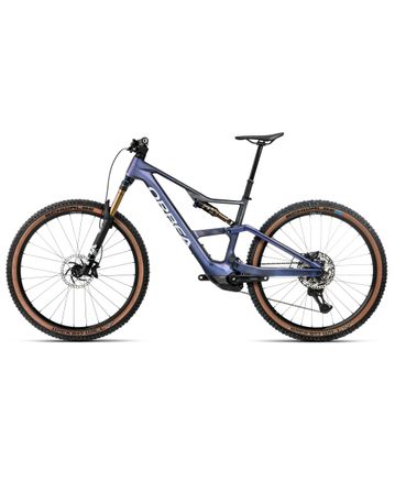 Orbea Rise SL M10 630W 2026 Tanzanite Carbon View/Carbon Raw Matt