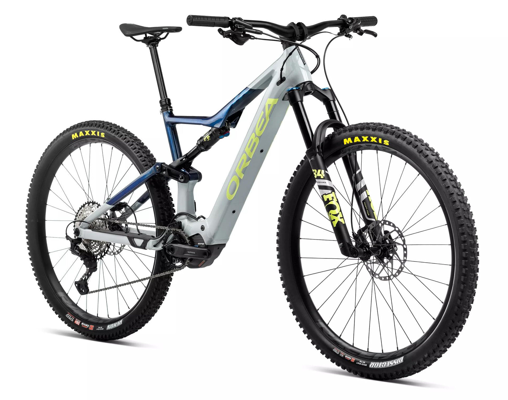 Orbea Rise H20 2024 Iceberg Grey/Moondust Blue Gloss - IBKSport