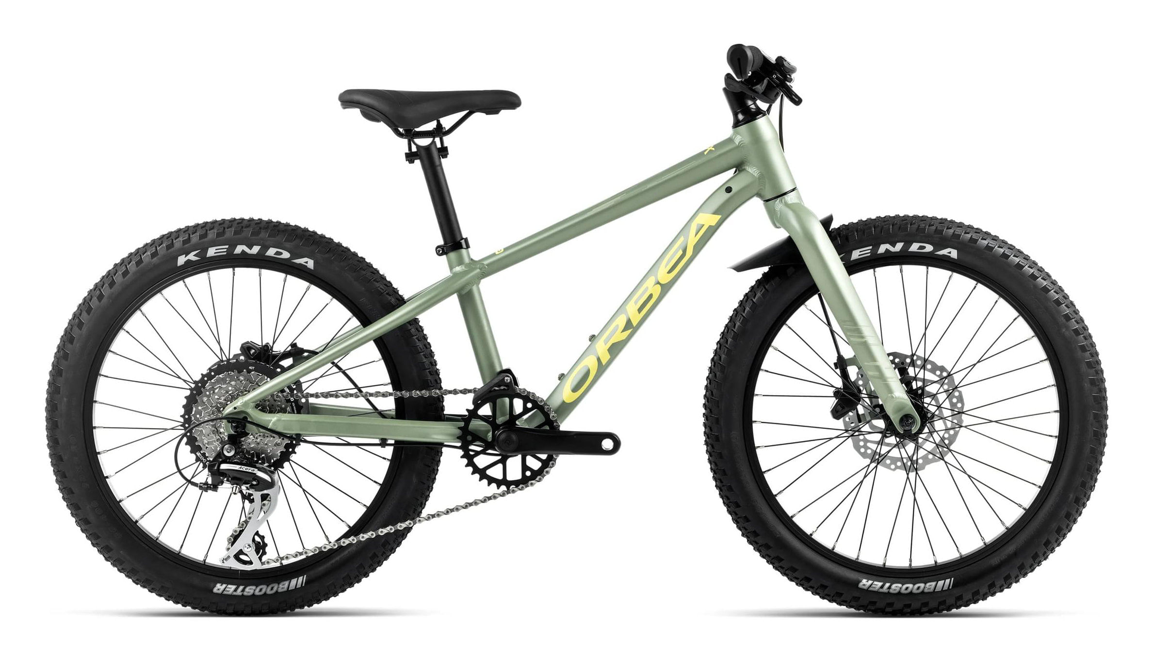 Orbea Mx 20 Team Disc 2024 Metallic Green Artichoke Matt/Yellow