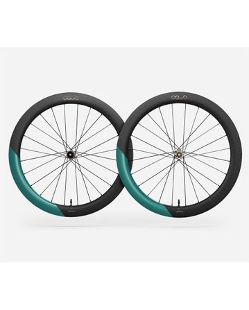 Oquo Juego Ruedas Carretera RA57LTD Shimano HG Metallic Jade