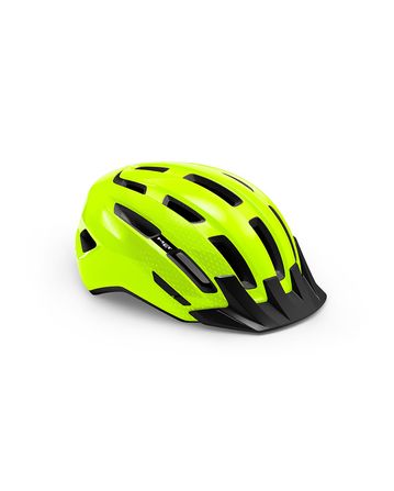 Downtown Helmet Met Gloss Yellow