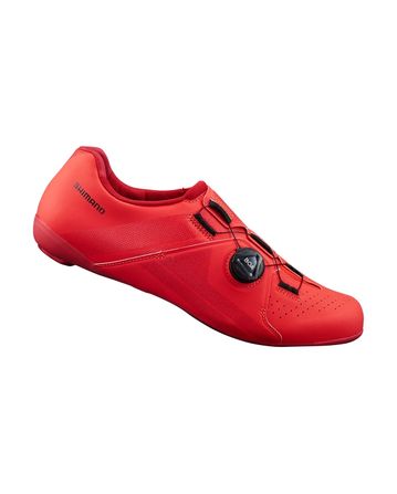C. RC300 Shimano Rennradschuhe Mann Rot