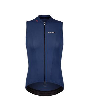 Alda Sleveless Jersery Gobik Frau Petrol