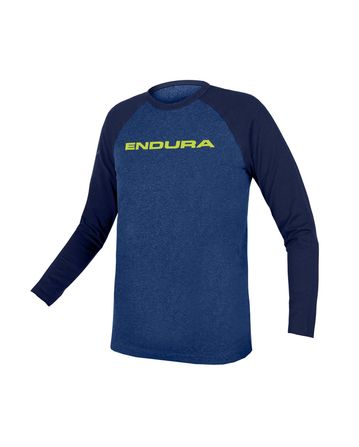 One Clan Raglan Kurzarmtrikot Endura Kinder Blau