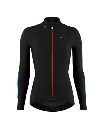 Ibaia Thermal Jersey Etxeondo Woman 2022 Black/Blue Ink
