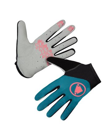 Hummvee Lite icon Long Finger Gloves Endura Woman Spruce Green