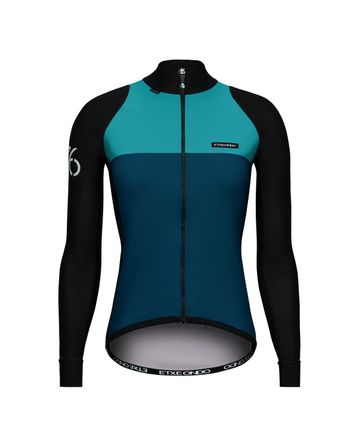 76 Jacket Etxeondo Woman 2022 Aqua Marine Blue