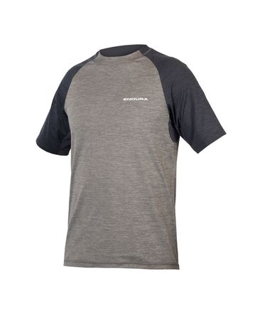 SingleTrack T-Shirt Endura Pewter Grey