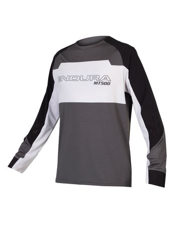 MT500 Burner Lite Langarm Radtrikot Endura Mann Schwarz