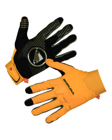 MT500 D3O Lang Handschuhe Endura Mann Tangerine