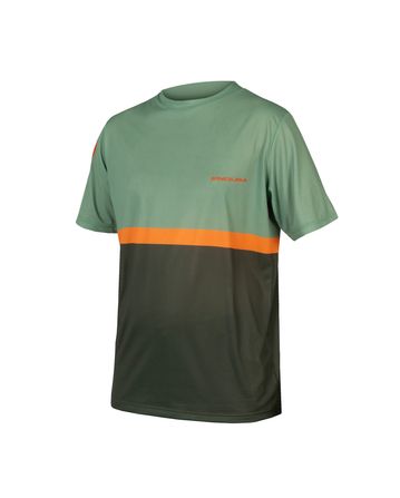 SingleTrack Core Tee II Endura Man Tangerine
