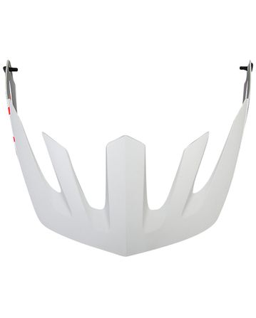 Helm Visier Specialized Ambush Weiß Logo